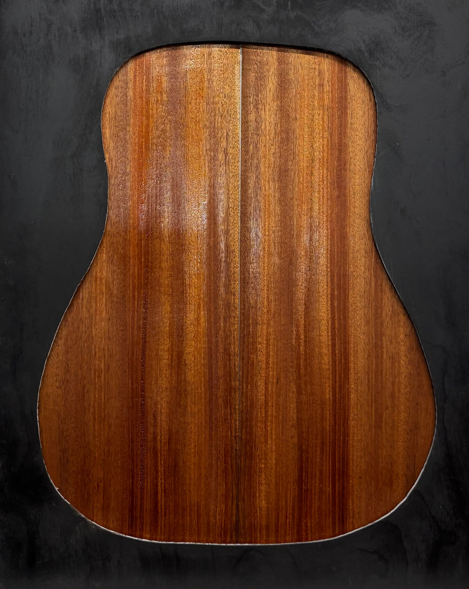 African Mahogany Dreadnought Guitar Back and Side Set #116