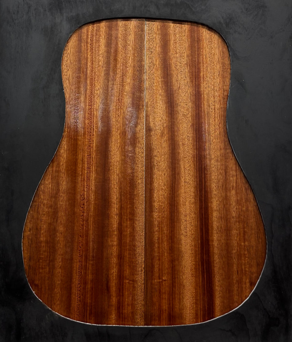 African Mahogany Dreadnought Guitar Back and Side Set #117