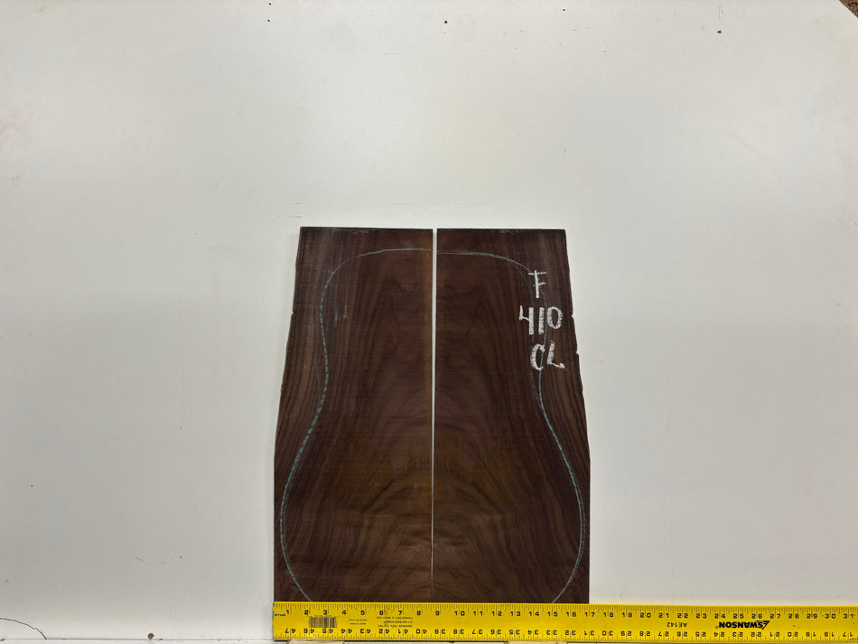 Figured Indian Rosewood Classical Guitar Back & Side Set #410