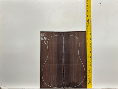 East Indian Rosewood Dreadnought AAAA Grade Guitar Back & Side Set #1112 - Exotic Wood Zone