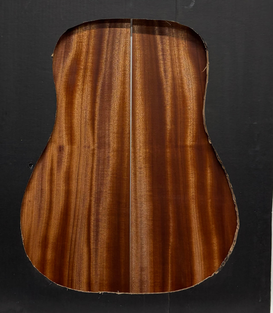 Sapele Dreadnought Guitar Back and Side Set #632