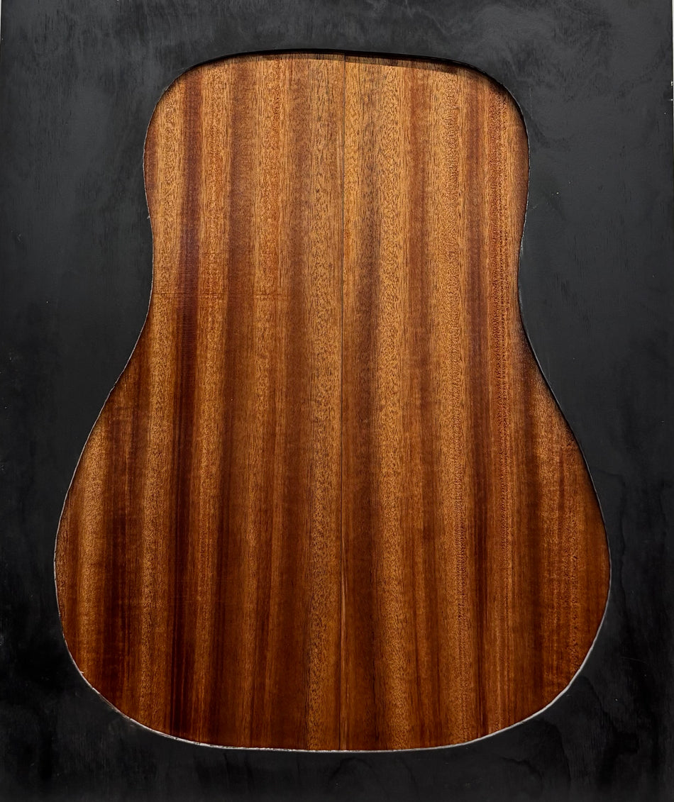 African Mahogany Dreadnought Guitar Back and Side Set #121