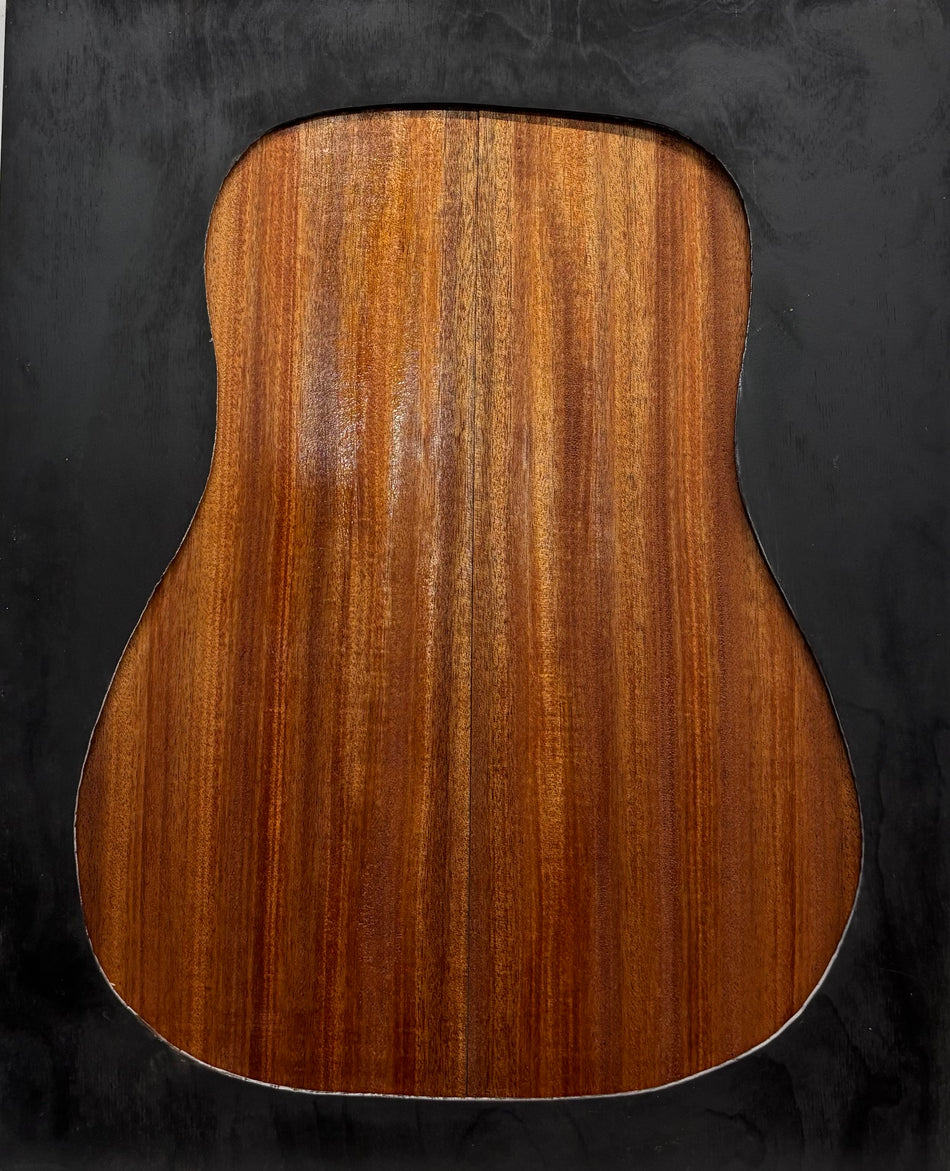 African Mahogany Dreadnought Guitar Back and Side Set #122