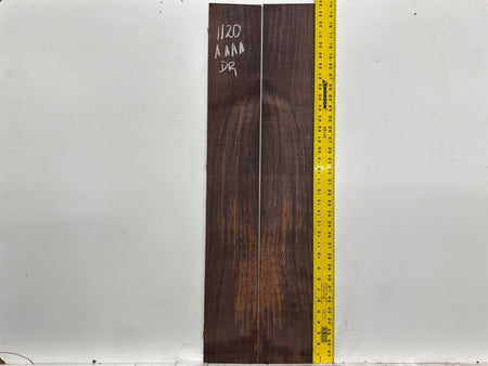 East Indian Rosewood Dreadnought AAAA Grade Guitar Back & Side Set #1120 - Exotic Wood Zone