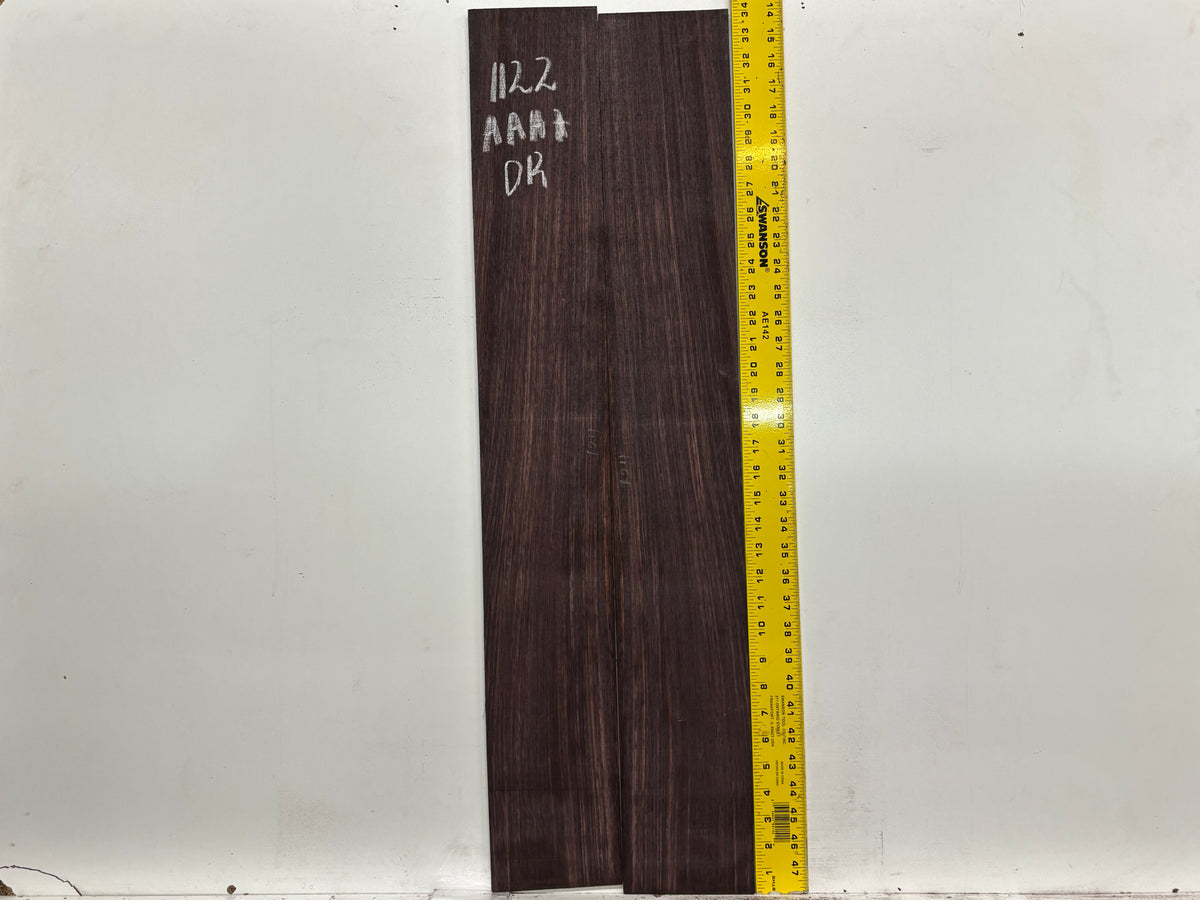 East Indian Rosewood Dreadnought AAAA Grade Guitar Back & Side Set #1122 - Exotic Wood Zone