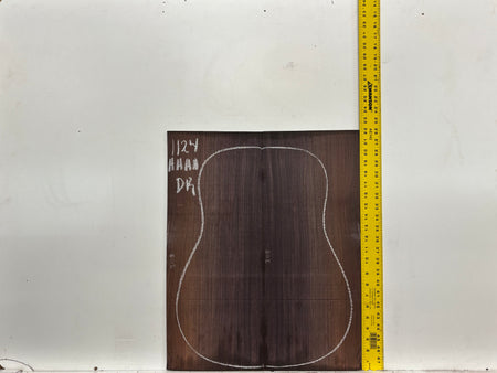East Indian Rosewood Dreadnought AAAA Grade Guitar Back & Side Set #1124 - Exotic Wood Zone
