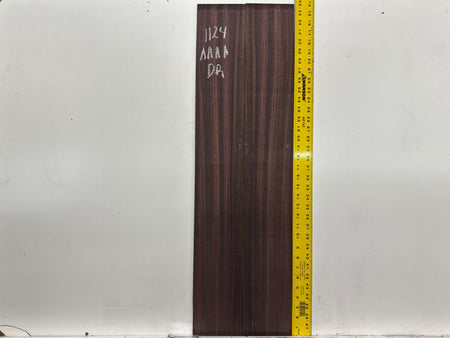 East Indian Rosewood Dreadnought AAAA Grade Guitar Back & Side Set #1124 - Exotic Wood Zone