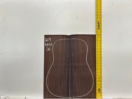 East Indian Rosewood Dreadnought AAAA Grade Guitar Back & Side Set #1129 - Exotic Wood Zone