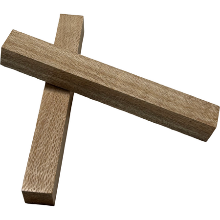 Pack of 6, Silky Oak Wood Pen Blanks 3/4" x 3/4" x 6" Exotic Wood Zone 