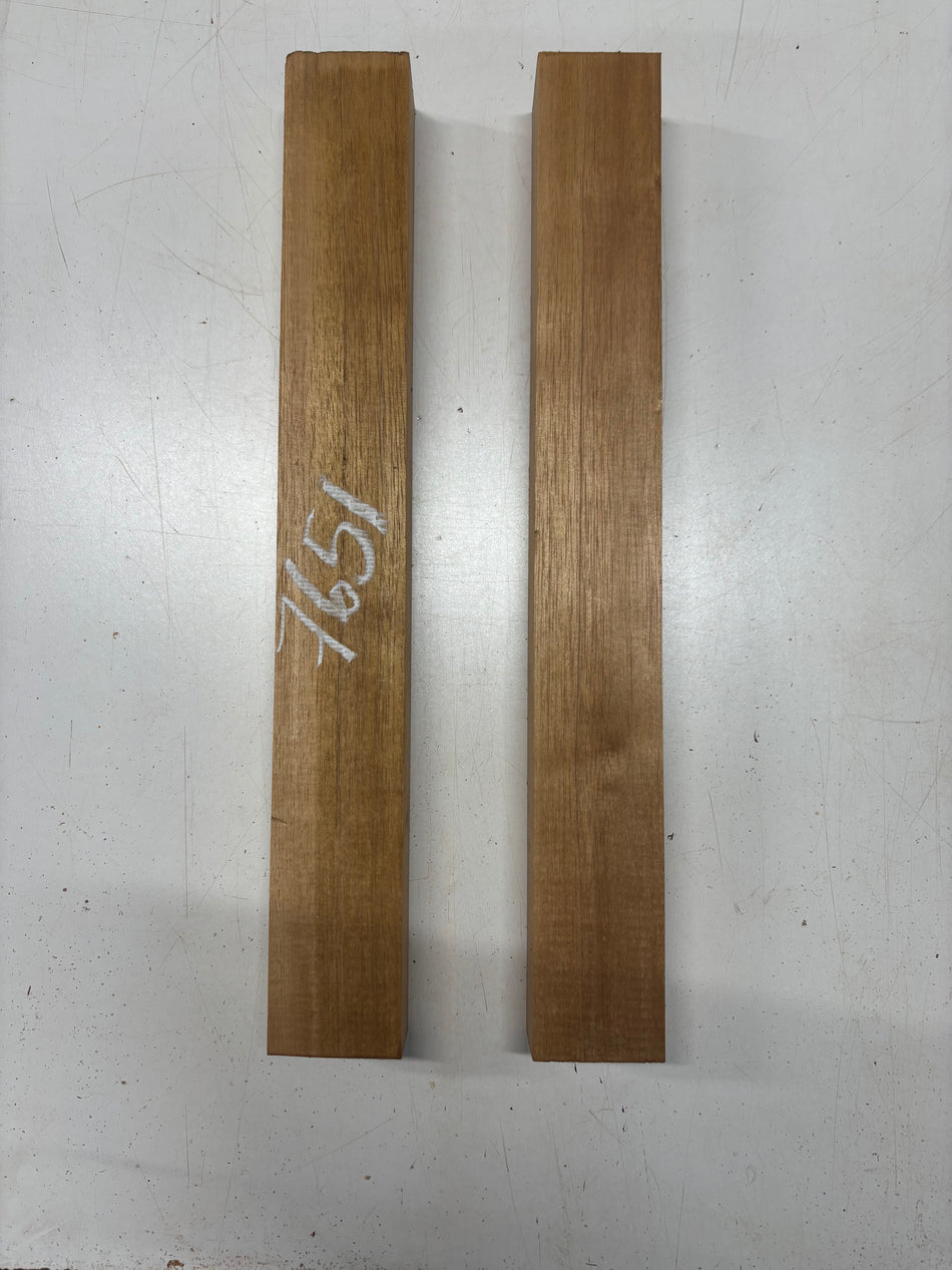 2 Pack, Spanish Cedar Guitar Neck Blank 20"x2-1/2"x1-7/8"#7651 - Exotic Wood Zone