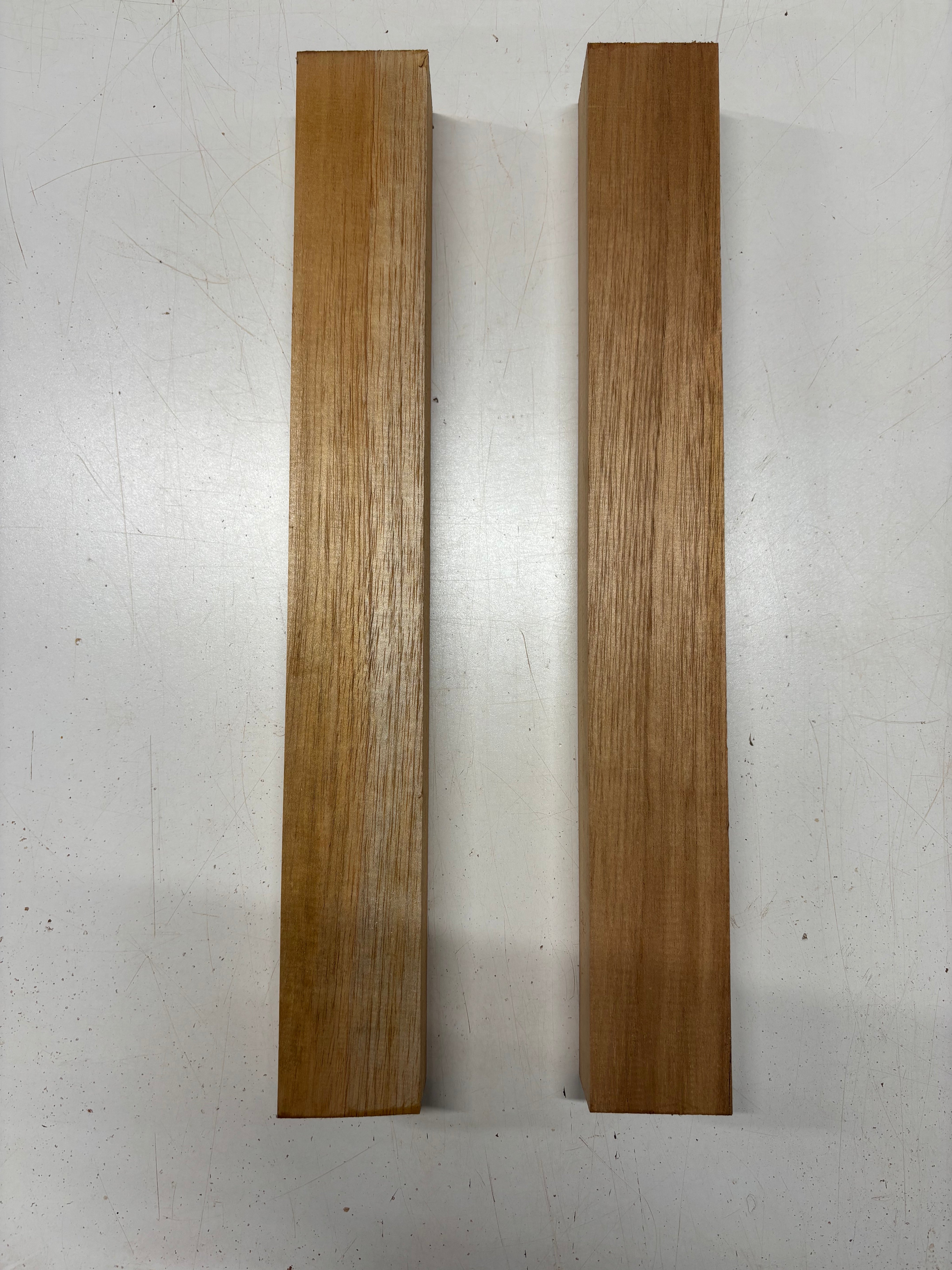2 Pack, Spanish Cedar Guitar Neck Blank 20"x2-1/2"x1-7/8"#7651 - Exotic Wood Zone