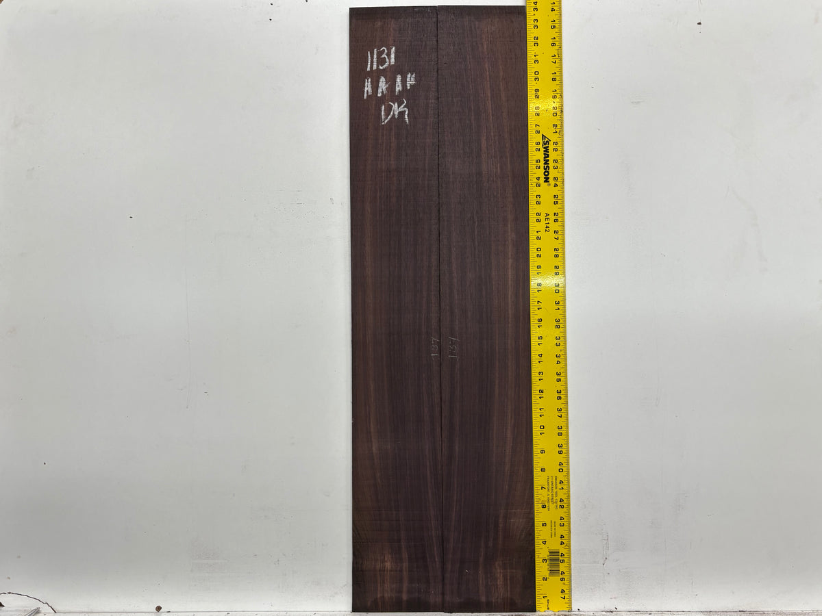 East Indian Rosewood Dreadnought AAAA Grade Guitar Back & Side Set #1131 - Exotic Wood Zone