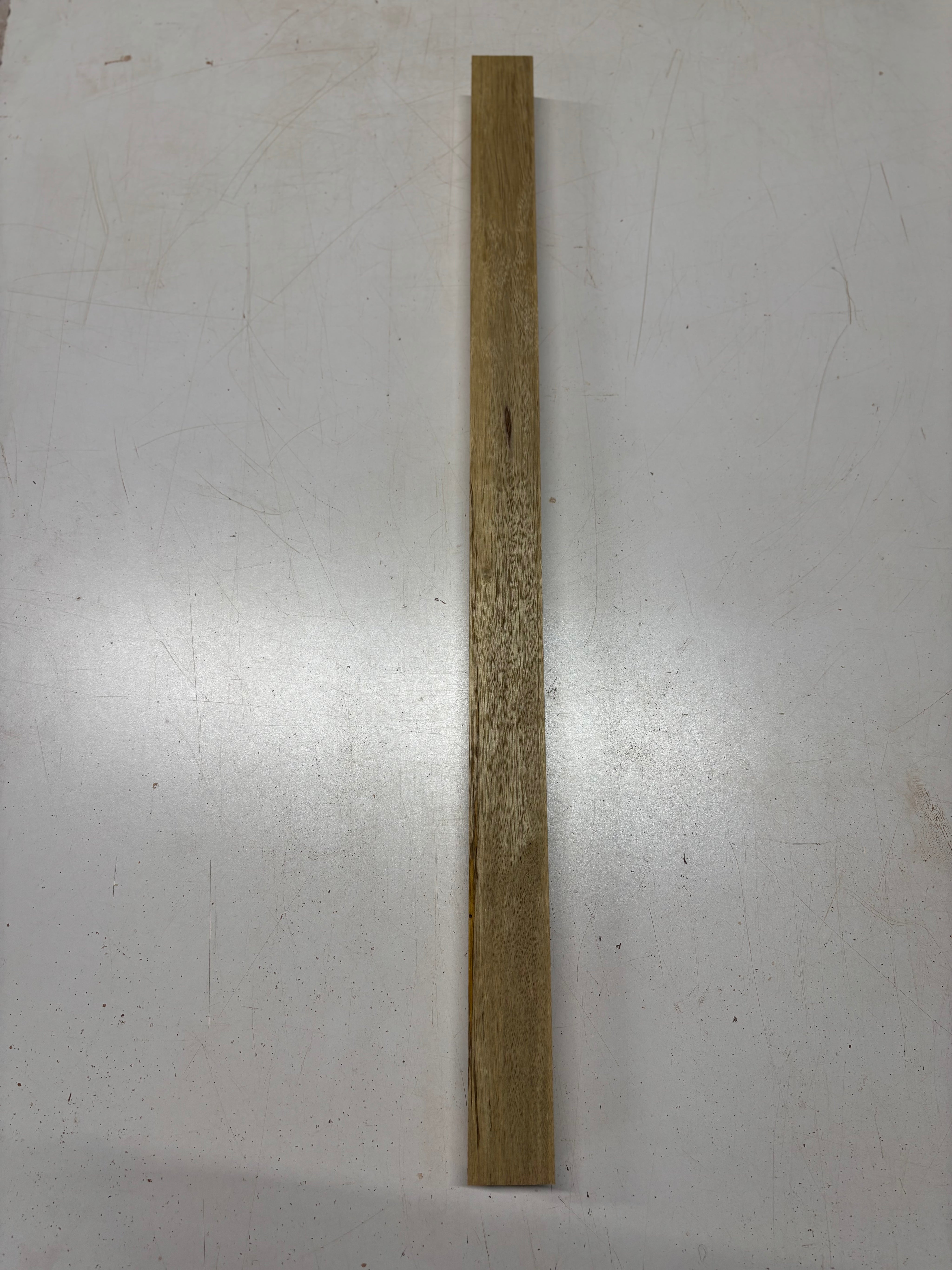 1 Piece, Black Limba Thin Stock Lumber 31"x1-7/8"x1-1/2"#7656 - Exotic Wood Zone