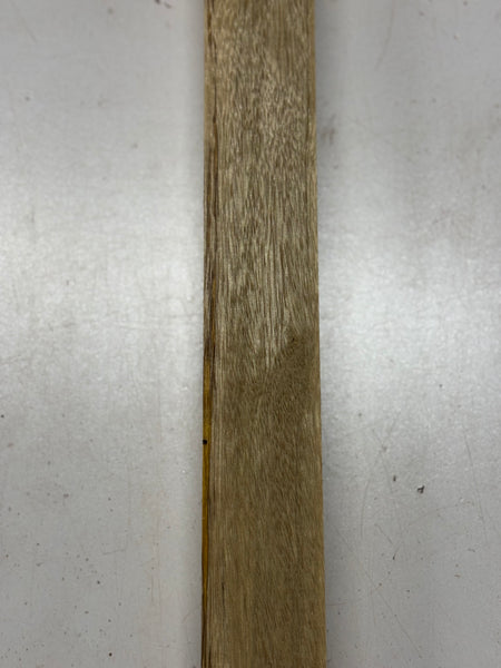 1 Piece, Black Limba Thin Stock Lumber 31"x1-7/8"x1-1/2"#7656 - Exotic Wood Zone