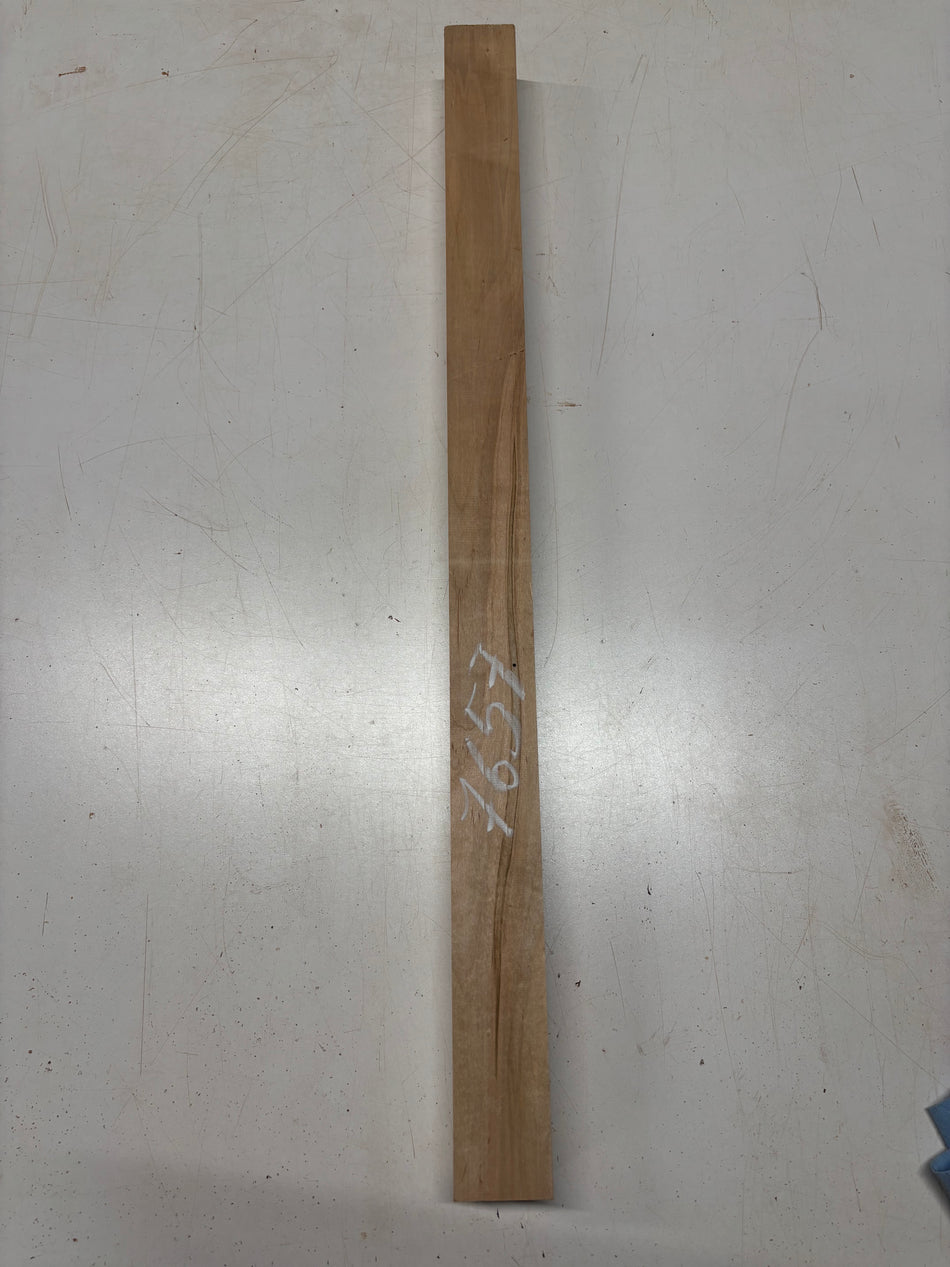 1 Piece, Ambrosia Maple Turning Wood Blank 31"x2"x1-7/8"#7657 - Exotic Wood Zone
