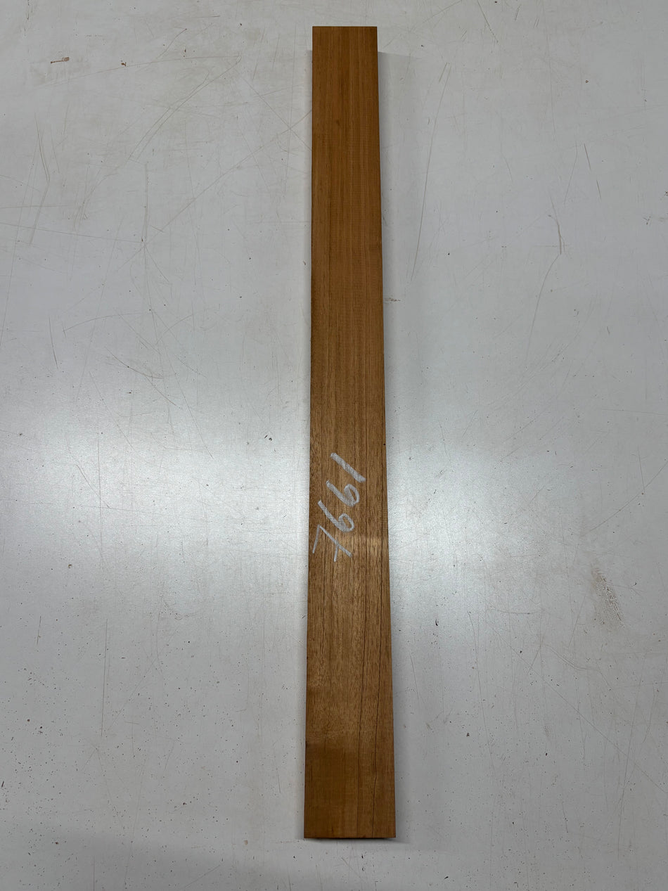 1 Piece, Spanish Cedar Guitar Neck Blank  33"x3"x1-3/8" #7661 - Exotic Wood Zone