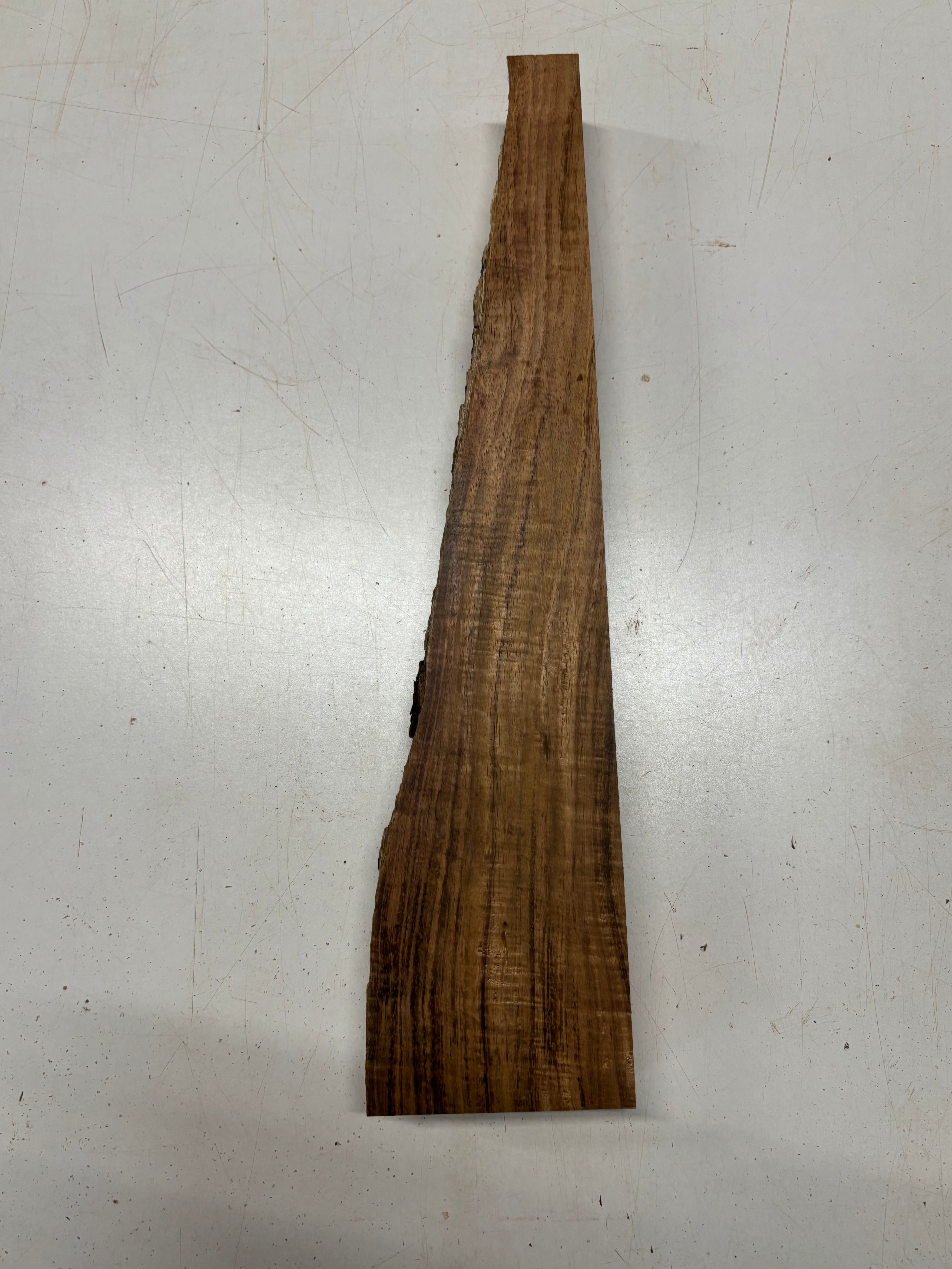 1 Piece, Koa Live Edge Blank  21"x1"-3"x2" #7662 - Exotic Wood Zone