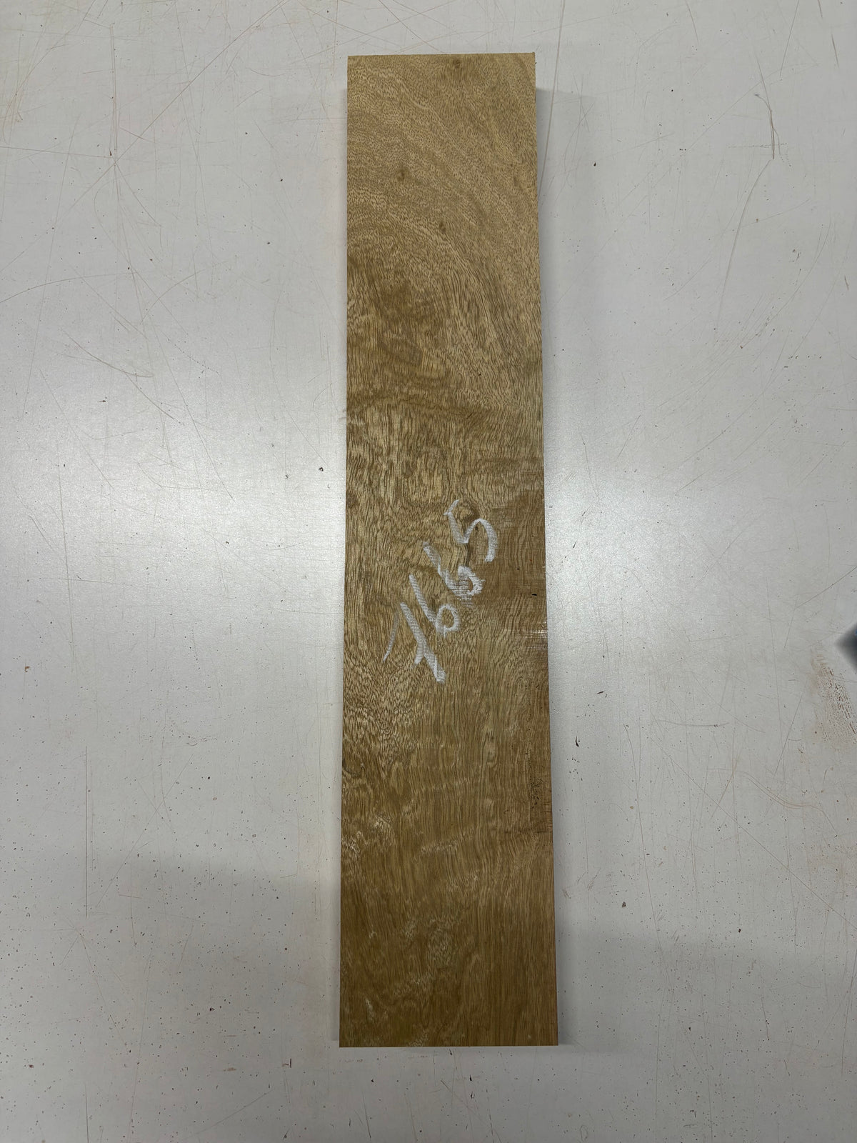 1 Piece, White Limba Guitar Neck Blank 24"x4-7/8"x1-1/4"#7665 - Exotic Wood Zone