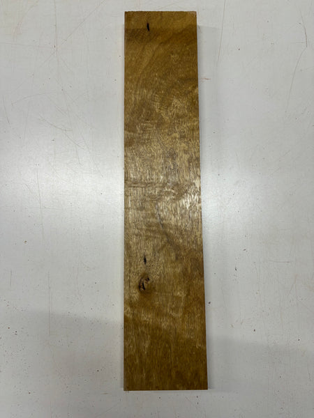 1 Piece, White Limba Guitar Neck Blank 24"x4-7/8"x1-1/4"#7665 - Exotic Wood Zone