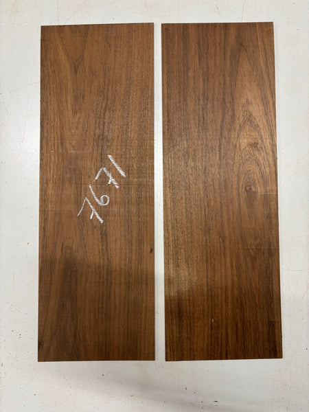 2 Pack, Caribbean Walnut Thin Stock Lumber 21"x7"x1/8" #7671 - Exotic Wood Zone