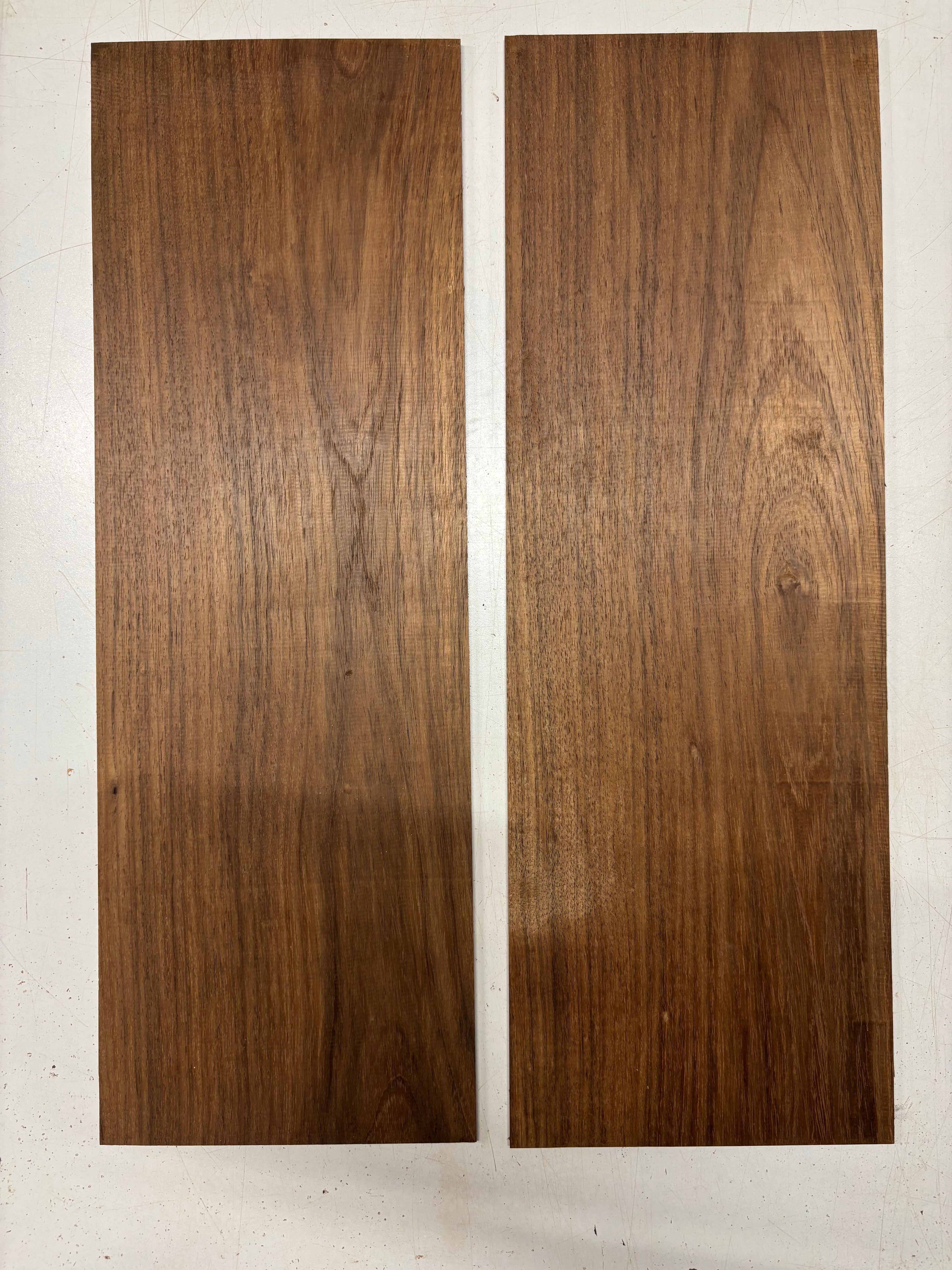 2 Pack, Caribbean Walnut Thin Stock Lumber 21"x7"x1/8" #7671 - Exotic Wood Zone