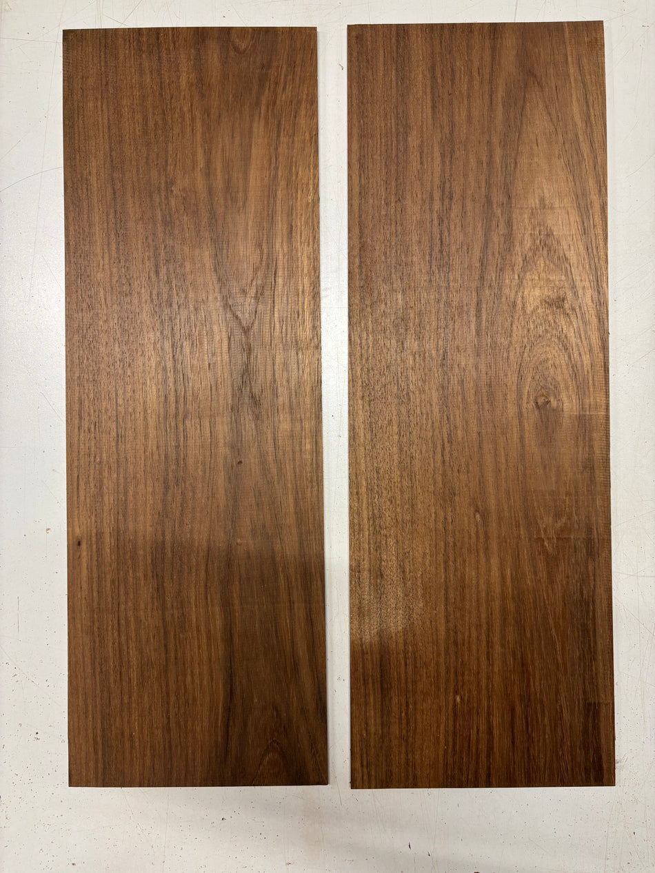 2 Pack, Caribbean Walnut Thin Stock Lumber 21"x7"x1/8" #7671 - Exotic Wood Zone