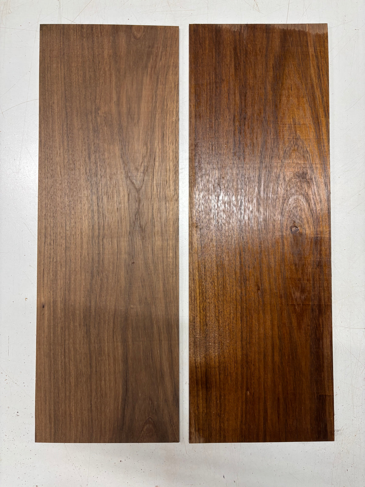 2 Pack, Caribbean Walnut Thin Stock Lumber 21"x7"x1/8" #7671 - Exotic Wood Zone