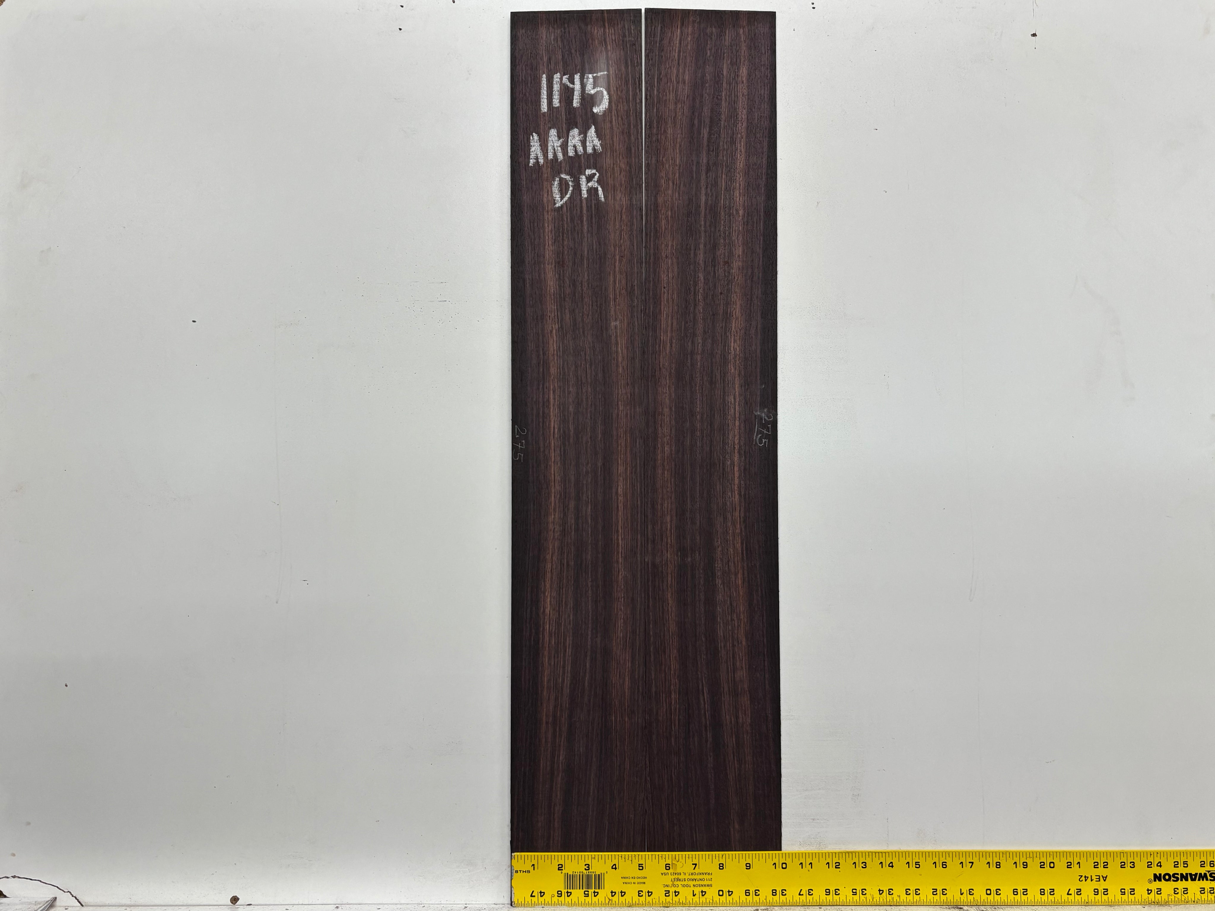 East Indian Rosewood Dreadnought AAAA Grade Guitar Back & Side Set #1145 - Exotic Wood Zone