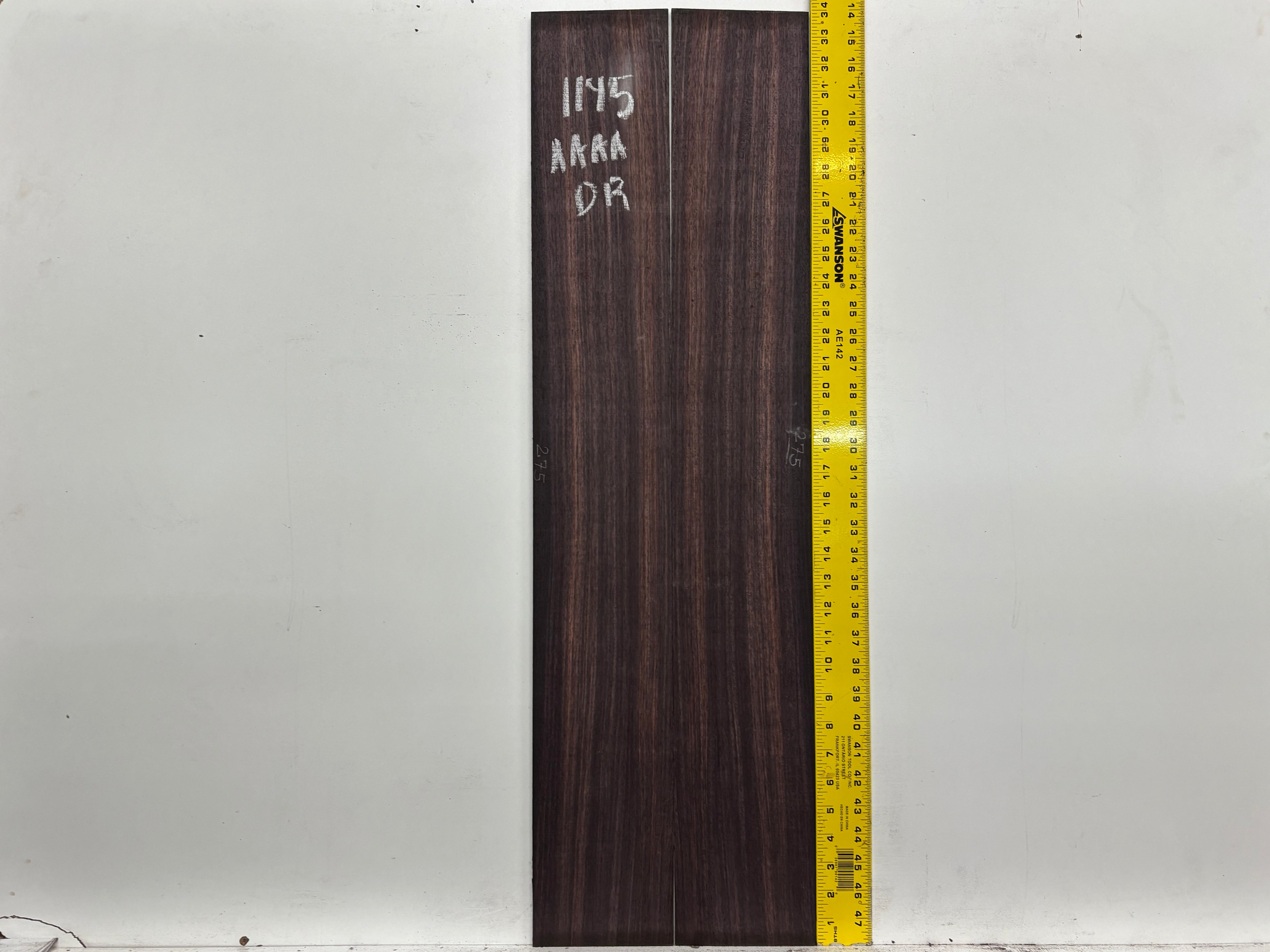 East Indian Rosewood Dreadnought AAAA Grade Guitar Back & Side Set #1145 - Exotic Wood Zone
