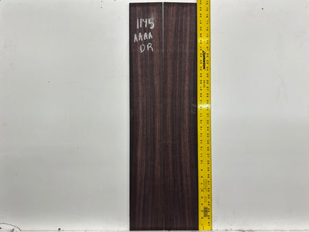 East Indian Rosewood Dreadnought AAAA Grade Guitar Back & Side Set #1145 - Exotic Wood Zone