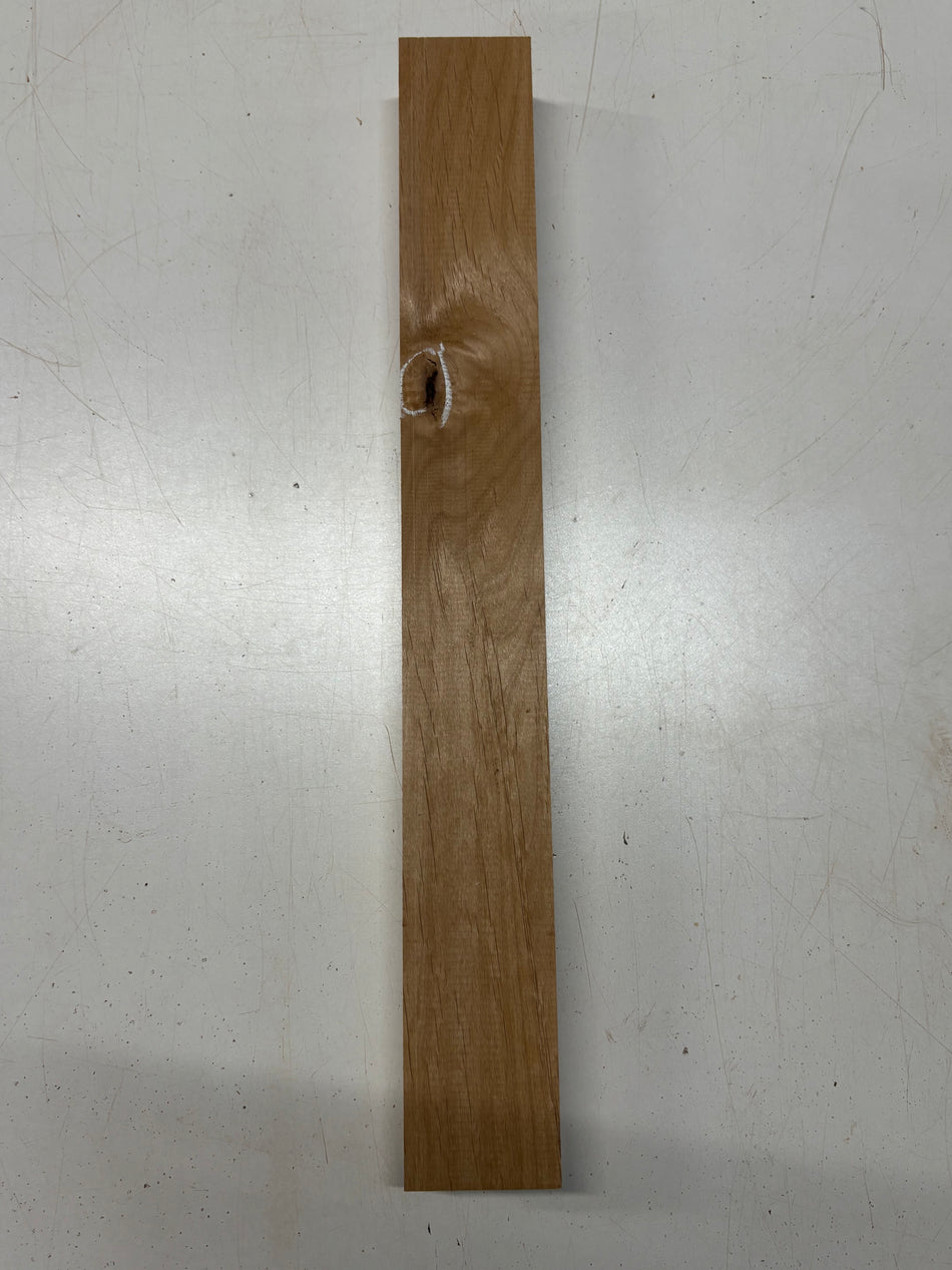 1 Piece, Red Alder Guitar Neck Blank  21"x2-5/8"x1-7/8"#7678 - Exotic Wood Zone