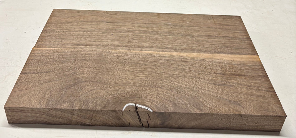 Black Walnut Guitar Body Blank - 21" x 14-1/8" x 1-7/8", 10 Lbs (2 Pcs Glued) #705