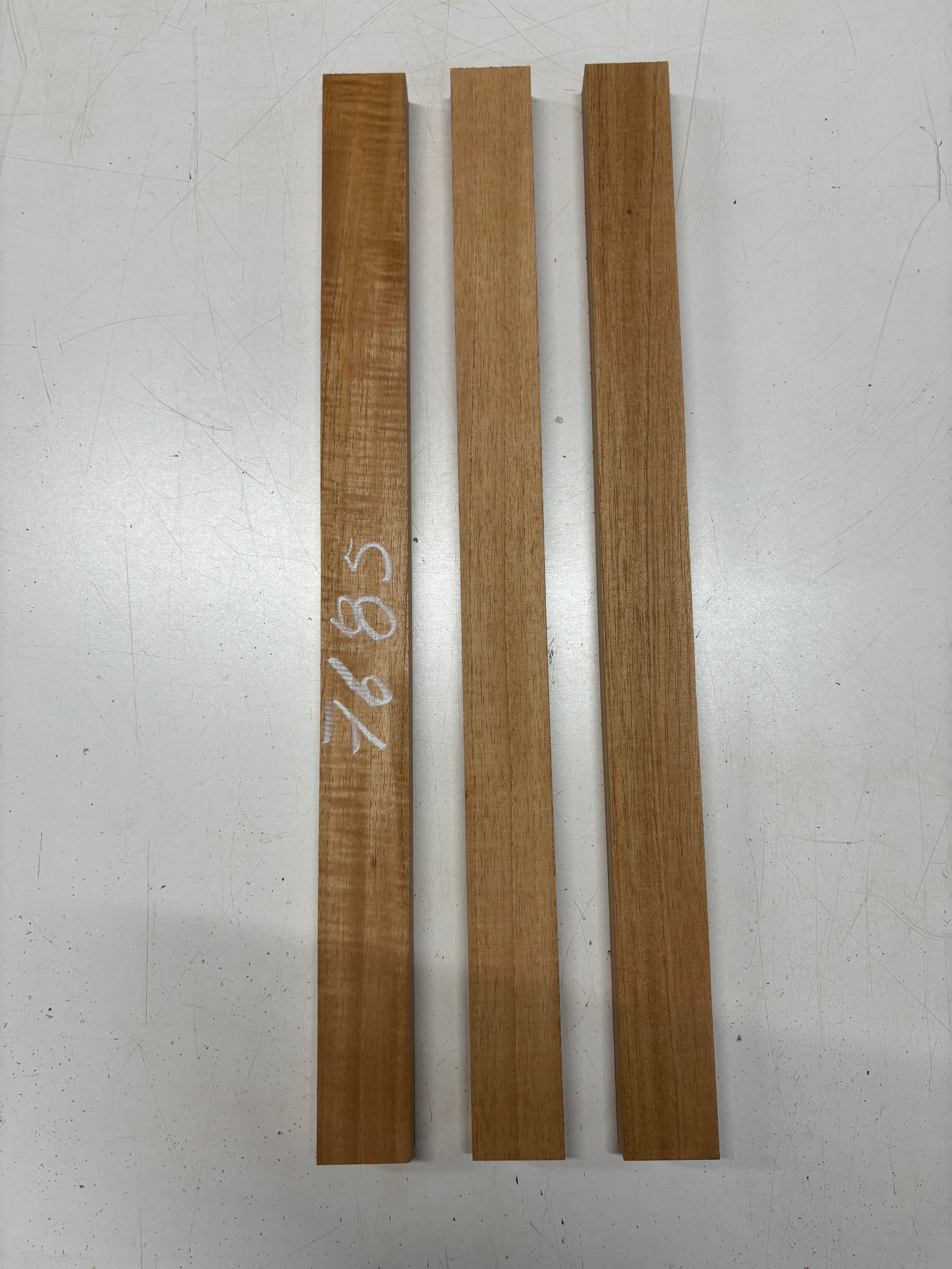 3 Pack, Spanish Cedar Thin Stock Lumber 24"x1-7/8"x1" #7685 - Exotic Wood Zone