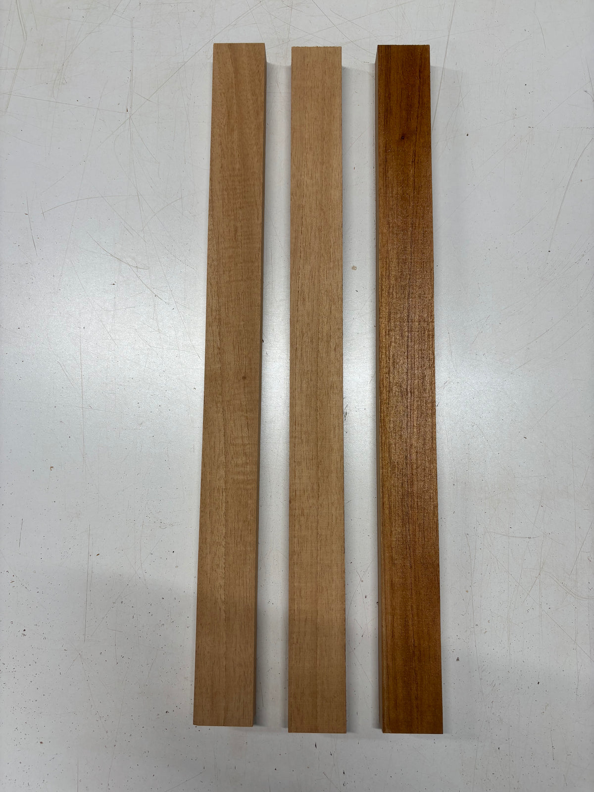 3 Pack, Spanish Cedar Thin Stock Lumber 24"x1-7/8"x1" #7685 - Exotic Wood Zone