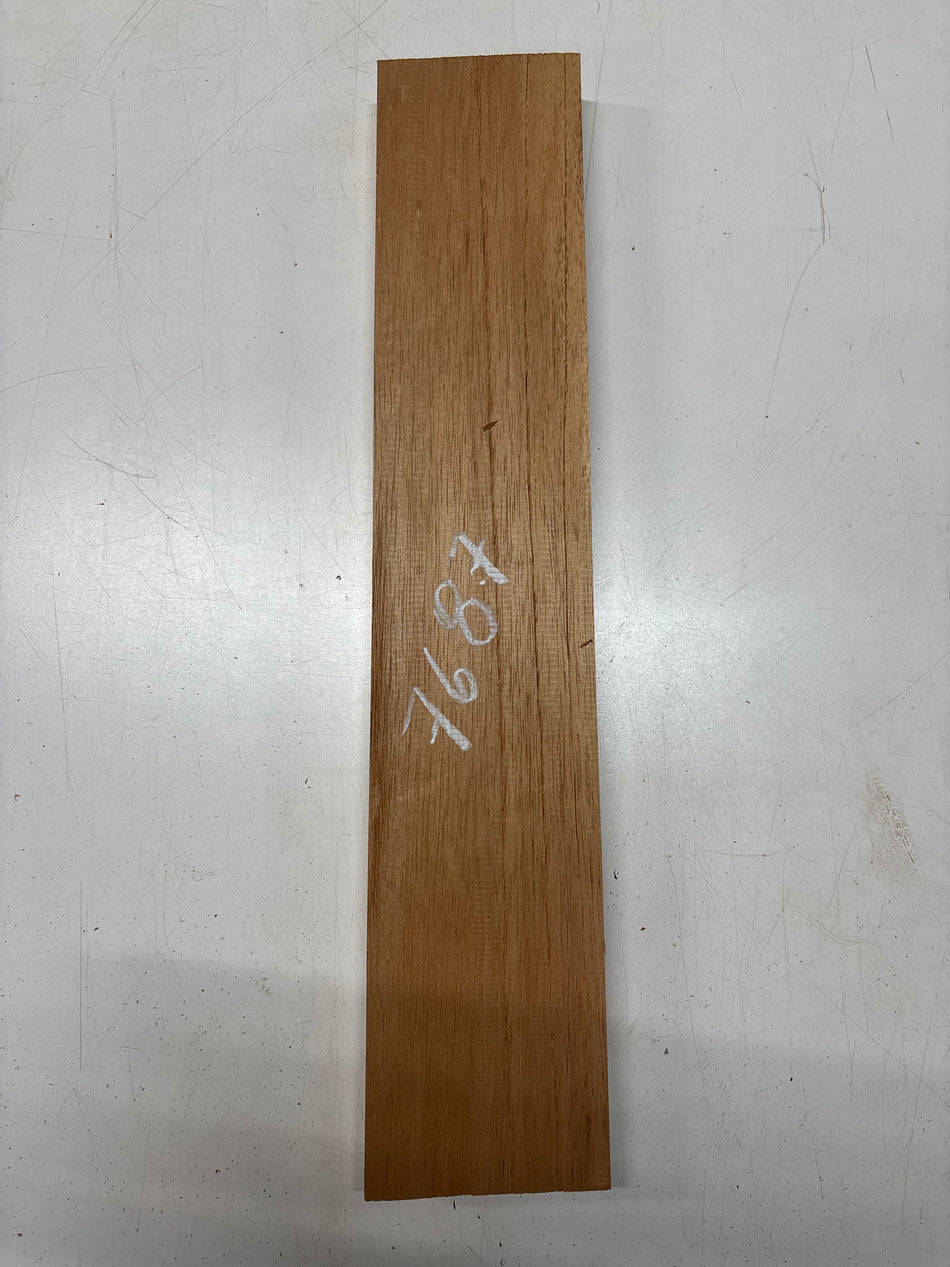 1 Piece, Spanish Cedar Lumber Board Blank 25-1/2"x5"x1-1/2" #7687 - Exotic Wood Zone