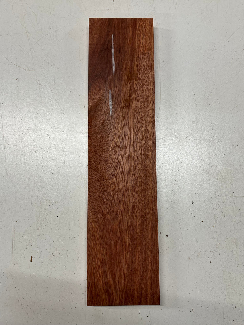1 Piece, Bloodwood Lumber Board Blank  19"x4-1/2"x1" #7688 - Exotic Wood Zone