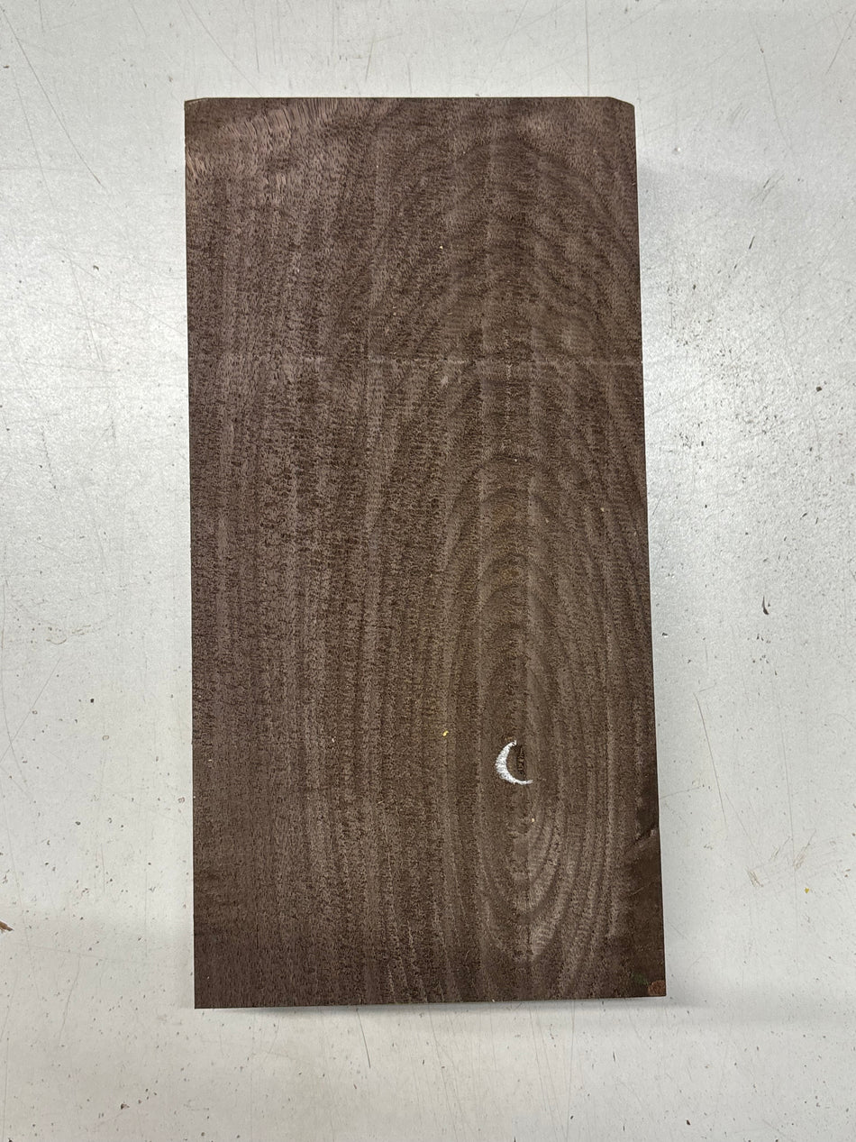 1 Piece, Black Walnut Lumber Board Blank 11"x5-1/2"x1-7/8"#7690 - Exotic Wood Zone
