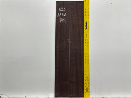 East Indian Rosewood Dreadnought AAAA Grade Guitar Back & Side Set #1153 - Exotic Wood Zone