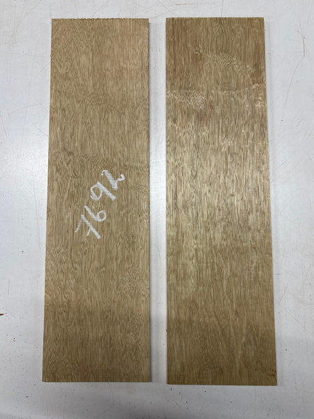2 Pack, White Limba Thin Stock Lumber  24"x6-7/8"x3/8"#7692 - Exotic Wood Zone
