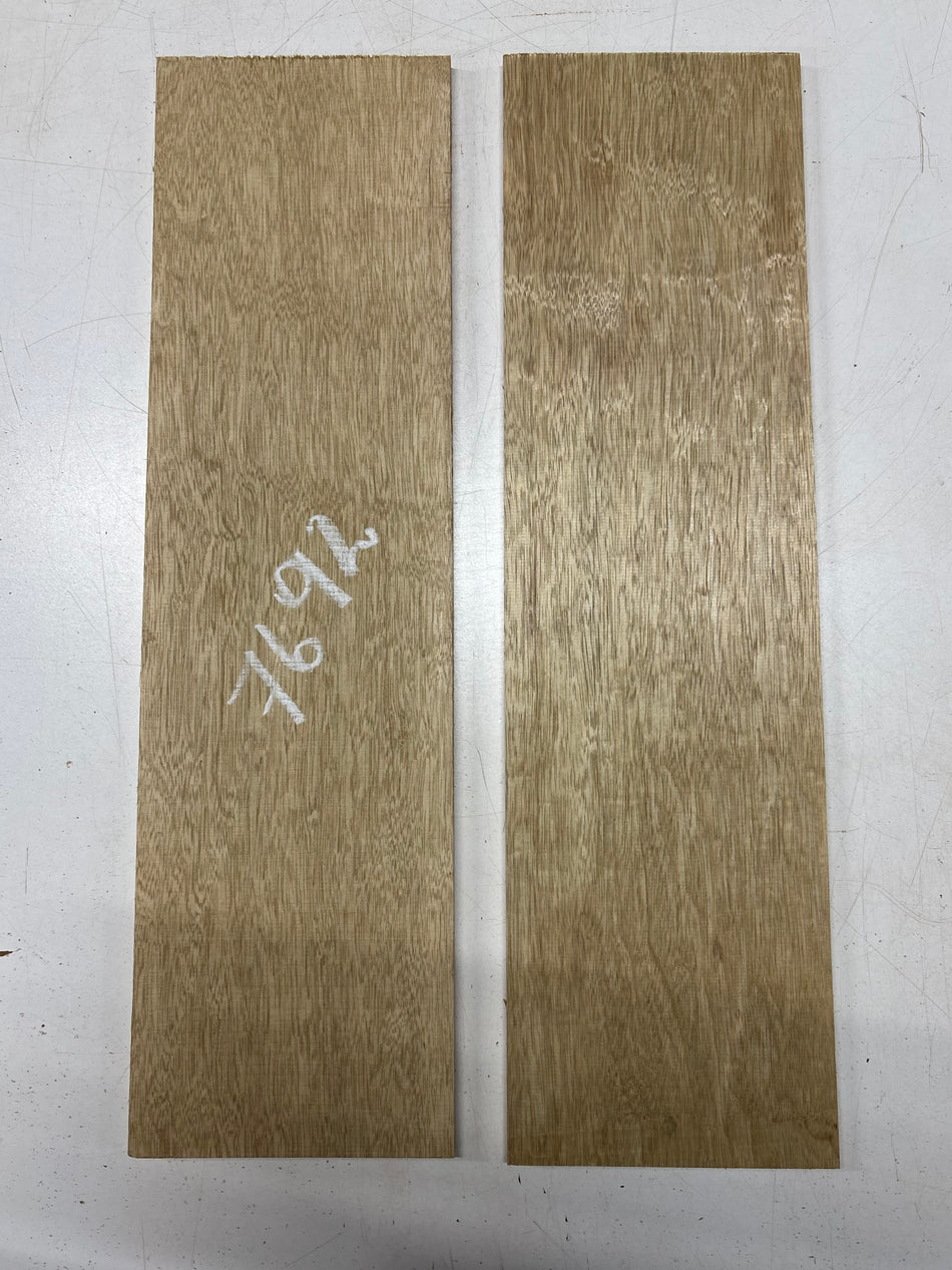 2 Pack, White Limba Thin Stock Lumber  24"x6-7/8"x3/8"#7692 - Exotic Wood Zone