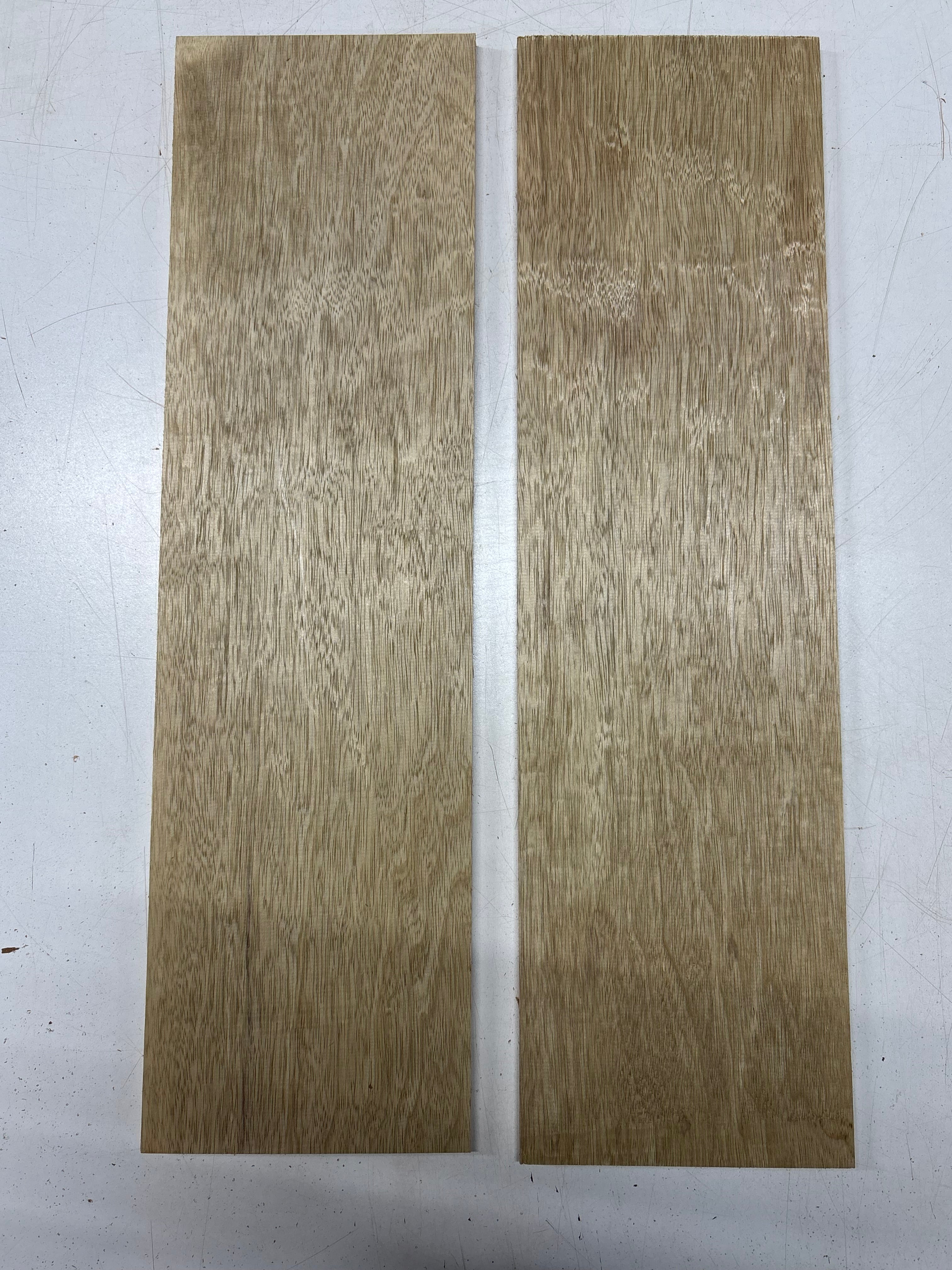 2 Pack, White Limba Thin Stock Lumber  24"x6-7/8"x3/8"#7692 - Exotic Wood Zone