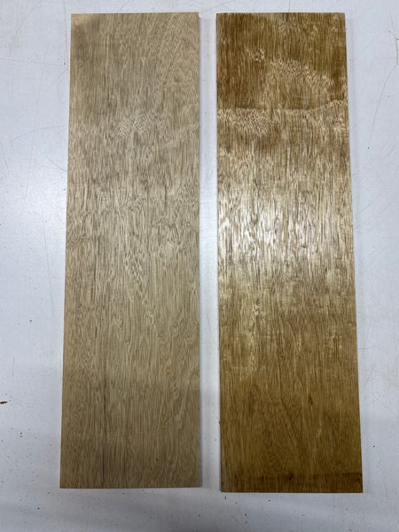 2 Pack, White Limba Thin Stock Lumber  24"x6-7/8"x3/8"#7692 - Exotic Wood Zone
