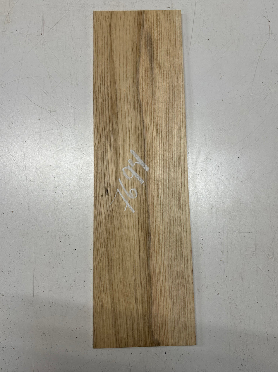 1 Piece, White Ash Thin Stock Lumber 24-1/2"x6-7/8"x3/8"#7694 - Exotic Wood Zone