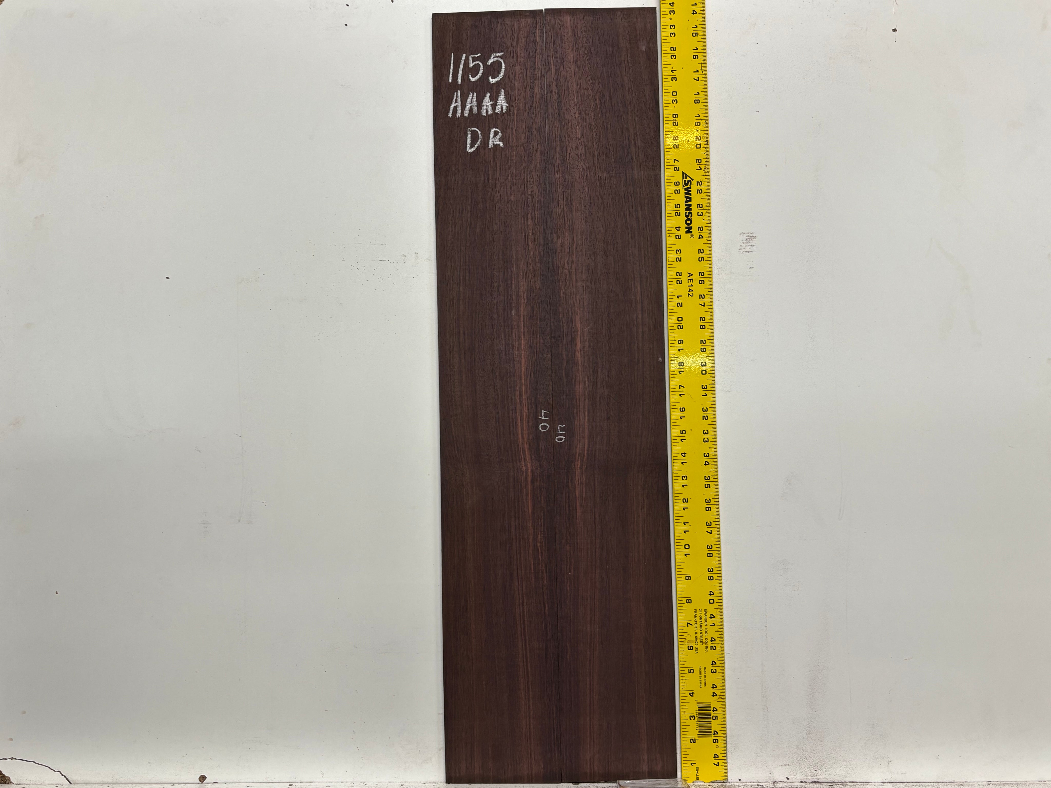 East Indian Rosewood Dreadnought AAAA Grade Guitar Back & Side Set #1155 - Exotic Wood Zone