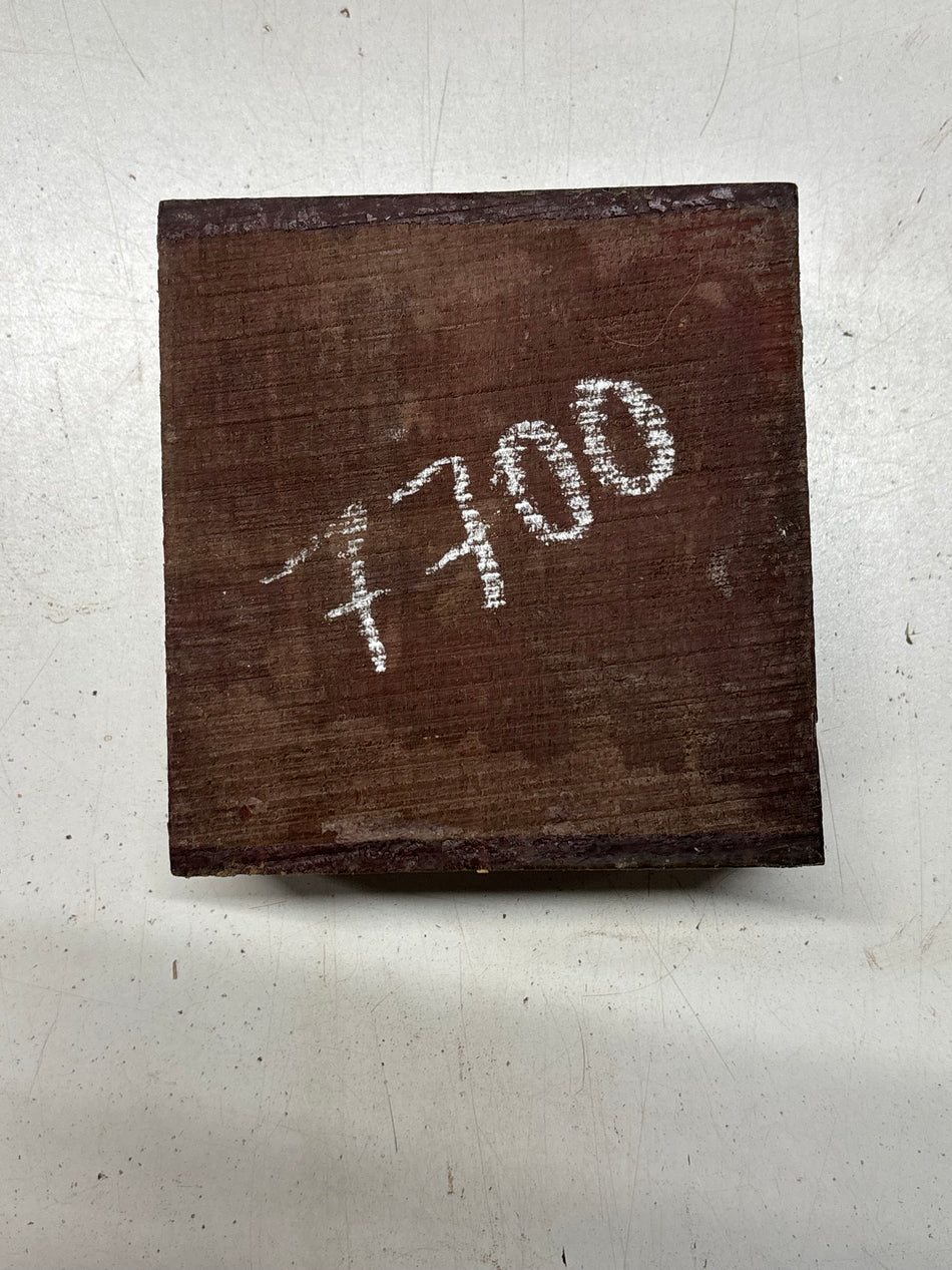 1 Piece, Purpleheart Bowl Blank 6"x6"x3"#7700 - Exotic Wood Zone