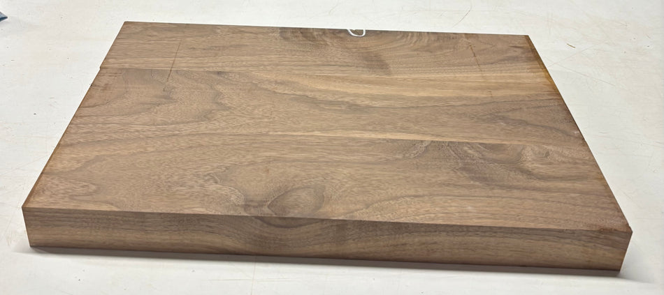 Black Walnut Guitar Body Blank - 21" x 14-3/4" x 1-3/4", 12 Lbs (3 Pcs Glued) #803