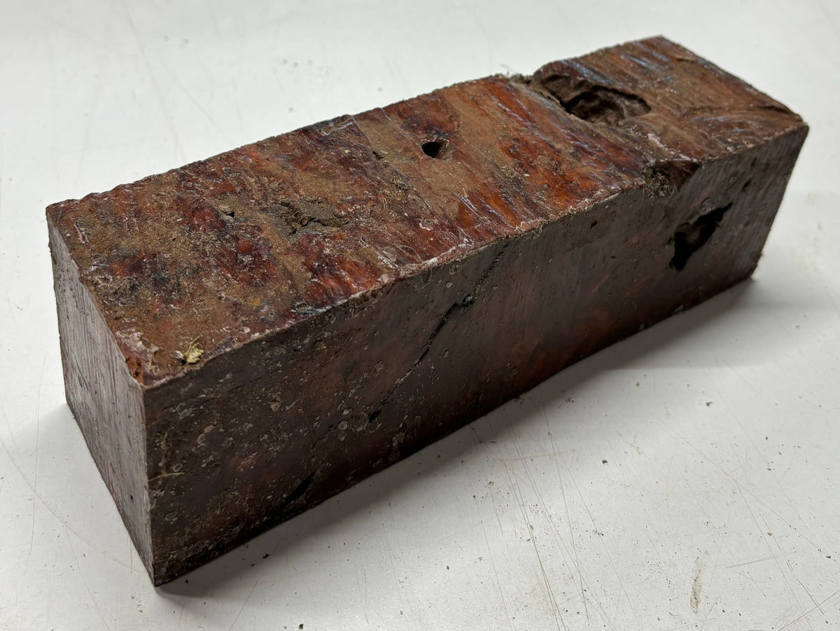 Australian Red Mallee Pepper Mill Blank 9" x 3" x 3" #403 Exotic Wood Zone 