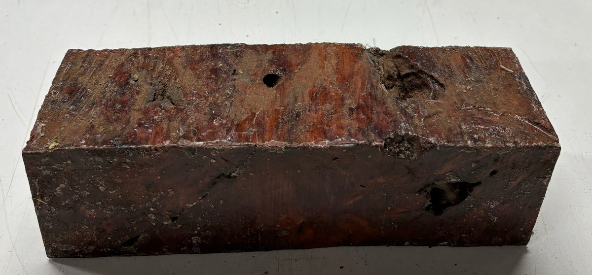 Australian Red Mallee Pepper Mill Blank 9" x 3" x 3" #403 Exotic Wood Zone 