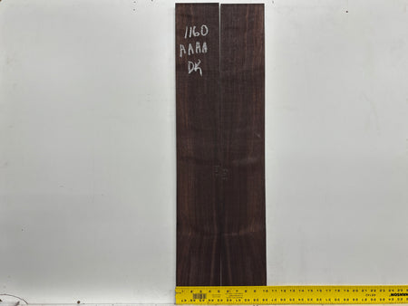 East Indian Rosewood Dreadnought AAAA Grade Guitar Back & Side Set #1160 - Exotic Wood Zone
