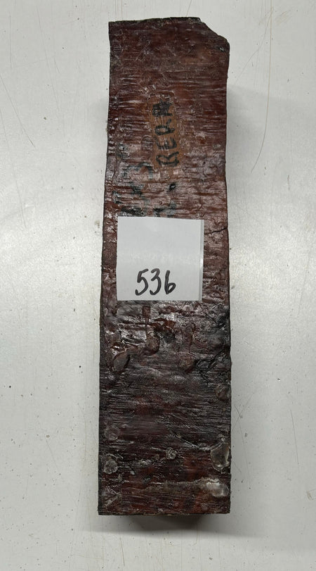 Australian Red Mallee Pepper Mill Blank 12" x 3" x 3" #536 Exotic Wood Zone 